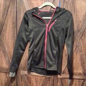 Stylish Black and Red Kids Pea Coat